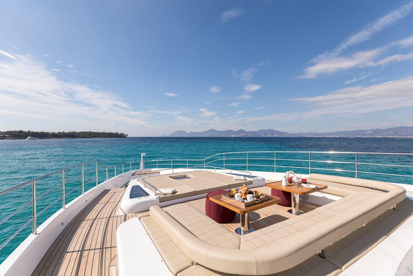 a boat on the water aboard KRISHH Yacht for Sale
