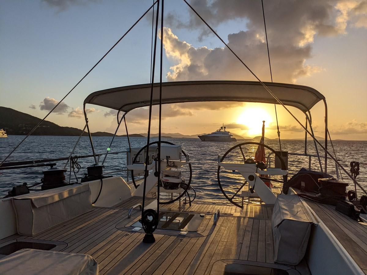 a boat on the water aboard SALPARE Yacht for Sale