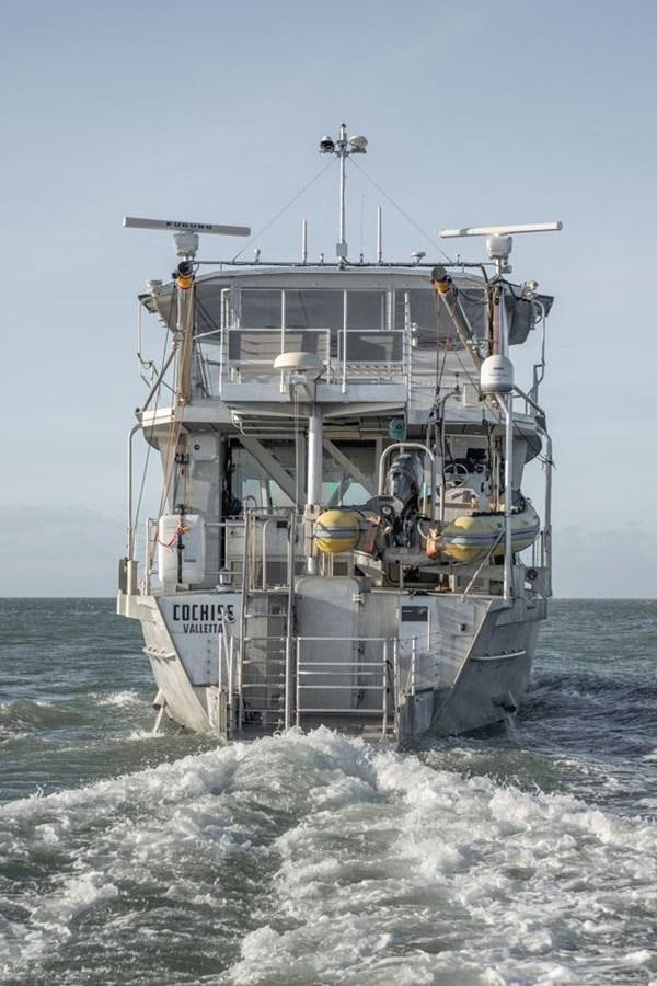 a boat in the water aboard COCHISE Yacht for Sale