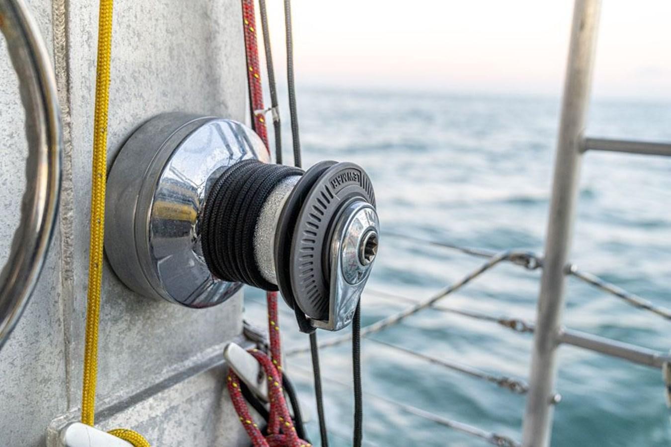 a close-up of a boat aboard COCHISE Yacht for Sale
