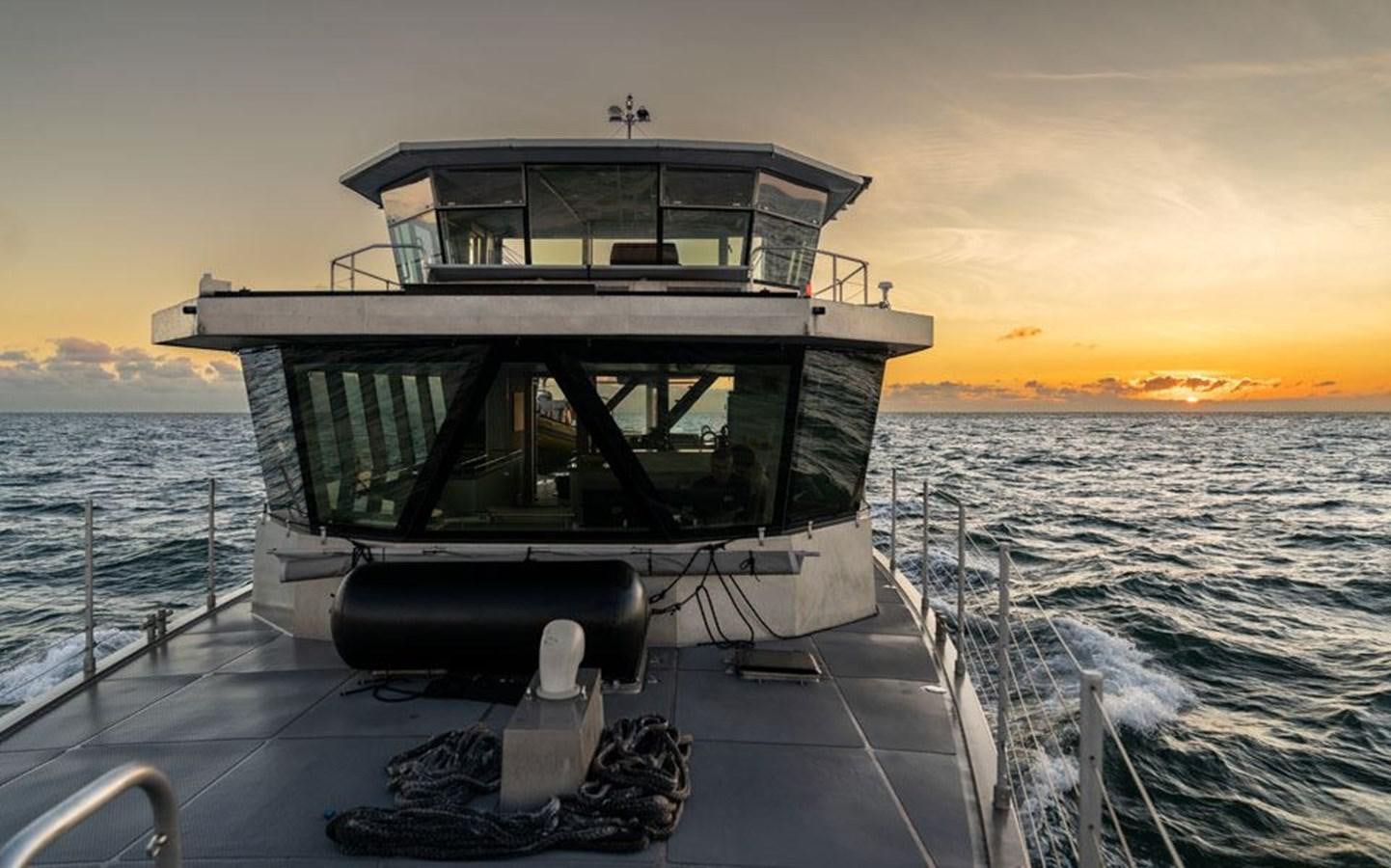 a boat on the water aboard COCHISE Yacht for Sale