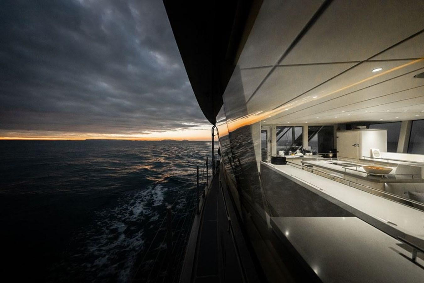 a boat on the water aboard COCHISE Yacht for Sale