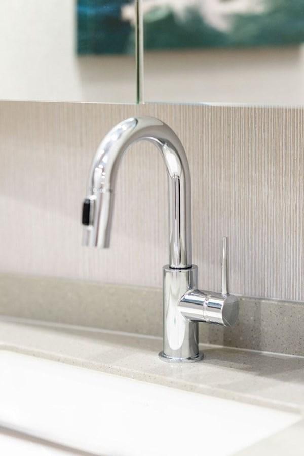 a faucet on a sink aboard COCHISE Yacht for Sale