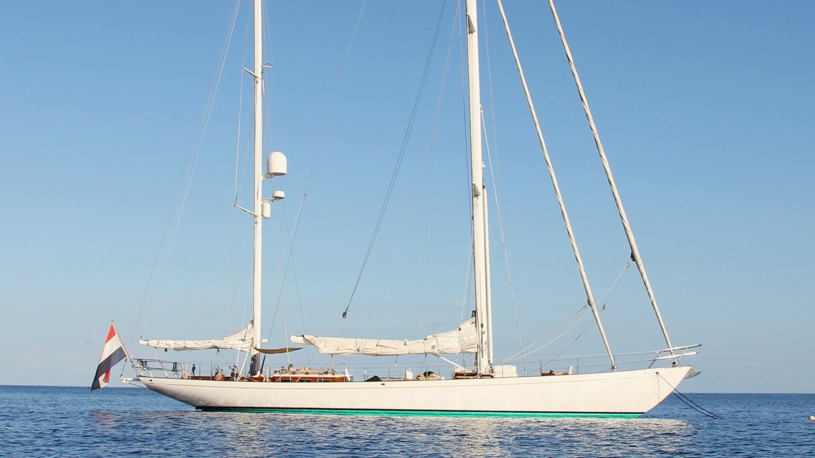 a sailboat on the water aboard KIM Yacht for Sale