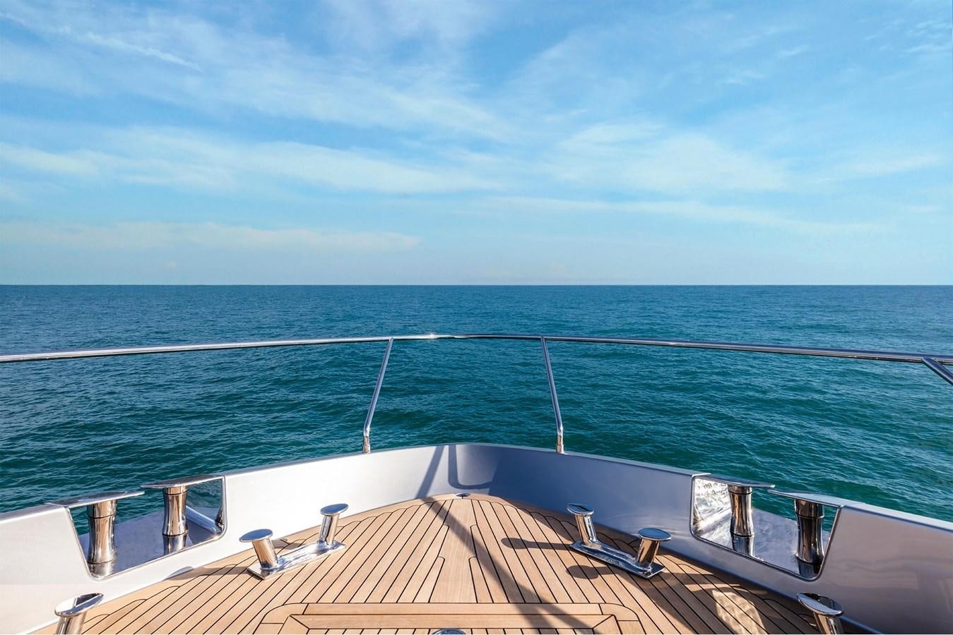 a boat on the water aboard RIVA 90' ARGO   Yacht for Sale