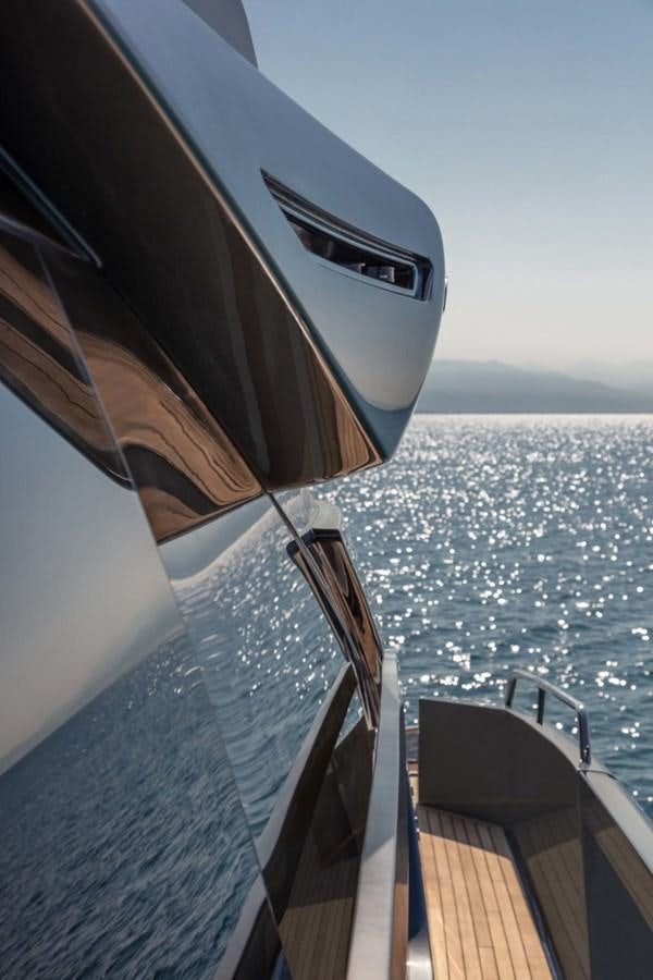 a boat on the water aboard 88' FOLGORE Yacht for Sale