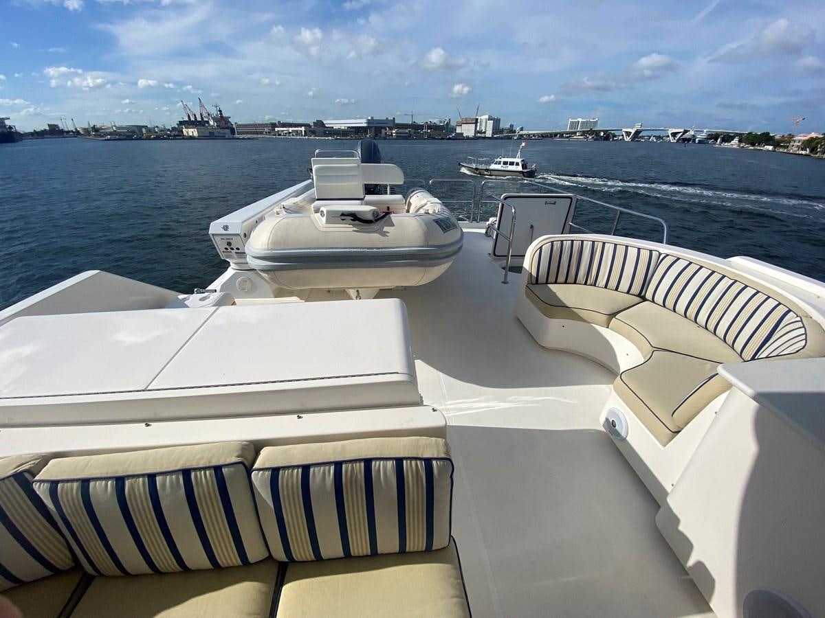 a group of boats on a body of water aboard LUCKY AGAIN Yacht for Sale