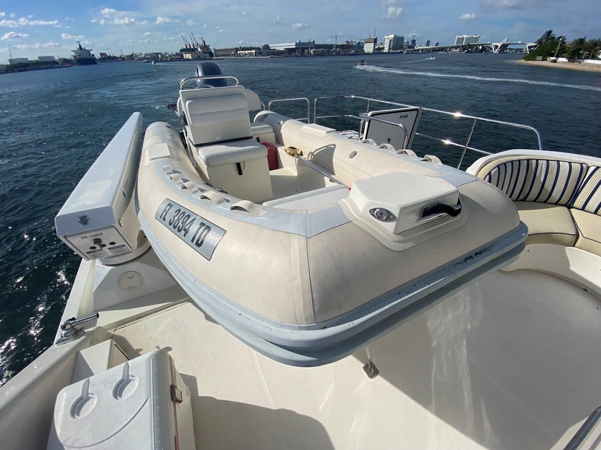 a boat on the water aboard LUCKY AGAIN Yacht for Sale