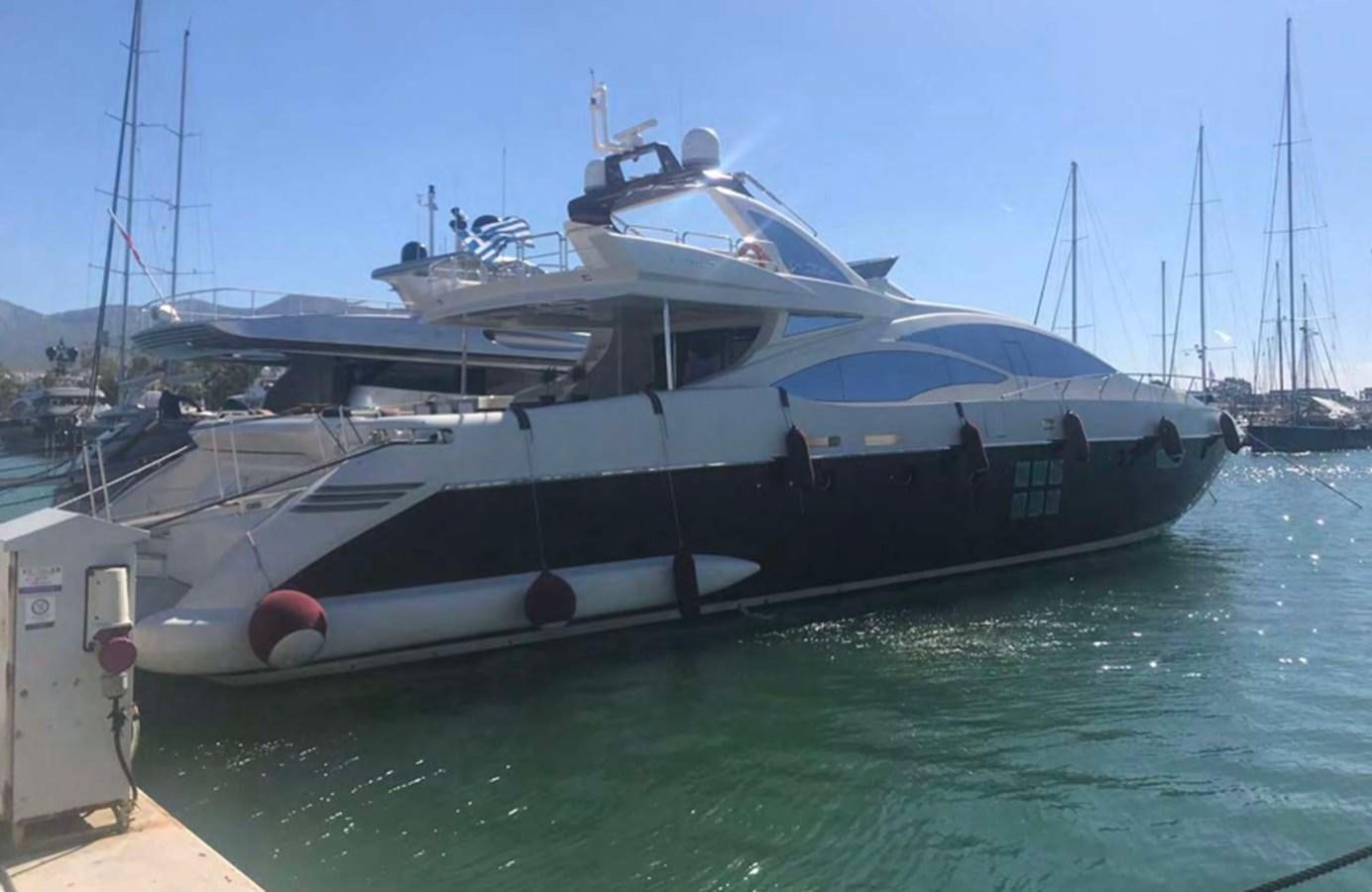 a boat in the water aboard DUKE Yacht for Sale