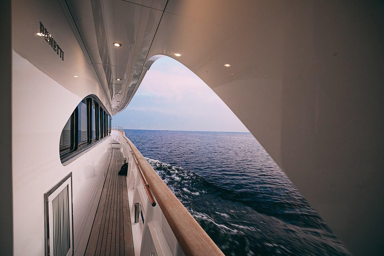 a boat in the water aboard KALISA Yacht for Sale