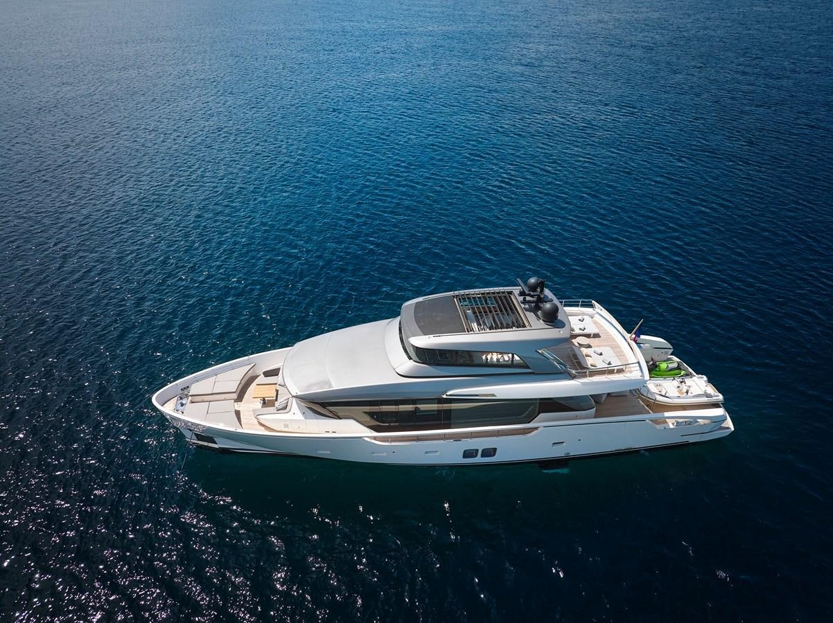 a boat in the water aboard OCEAN 6 Yacht for Sale