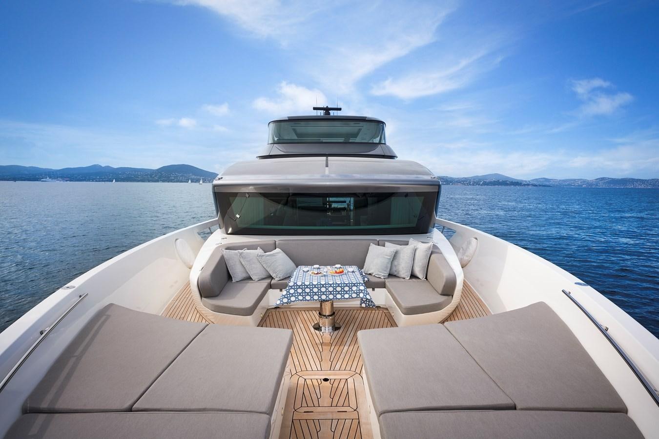 a boat on the water aboard OCEAN 6 Yacht for Sale