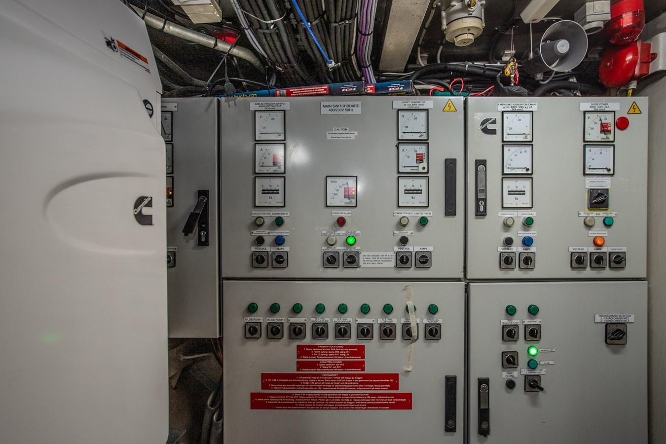 a machine with buttons aboard ASTRA Yacht for Sale