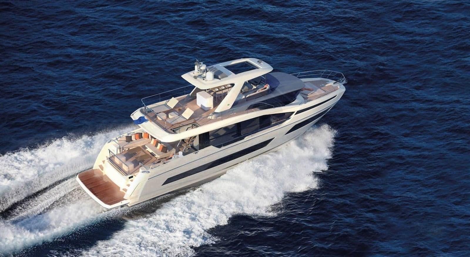 a boat on the water aboard ROCKSTAR Yacht for Sale