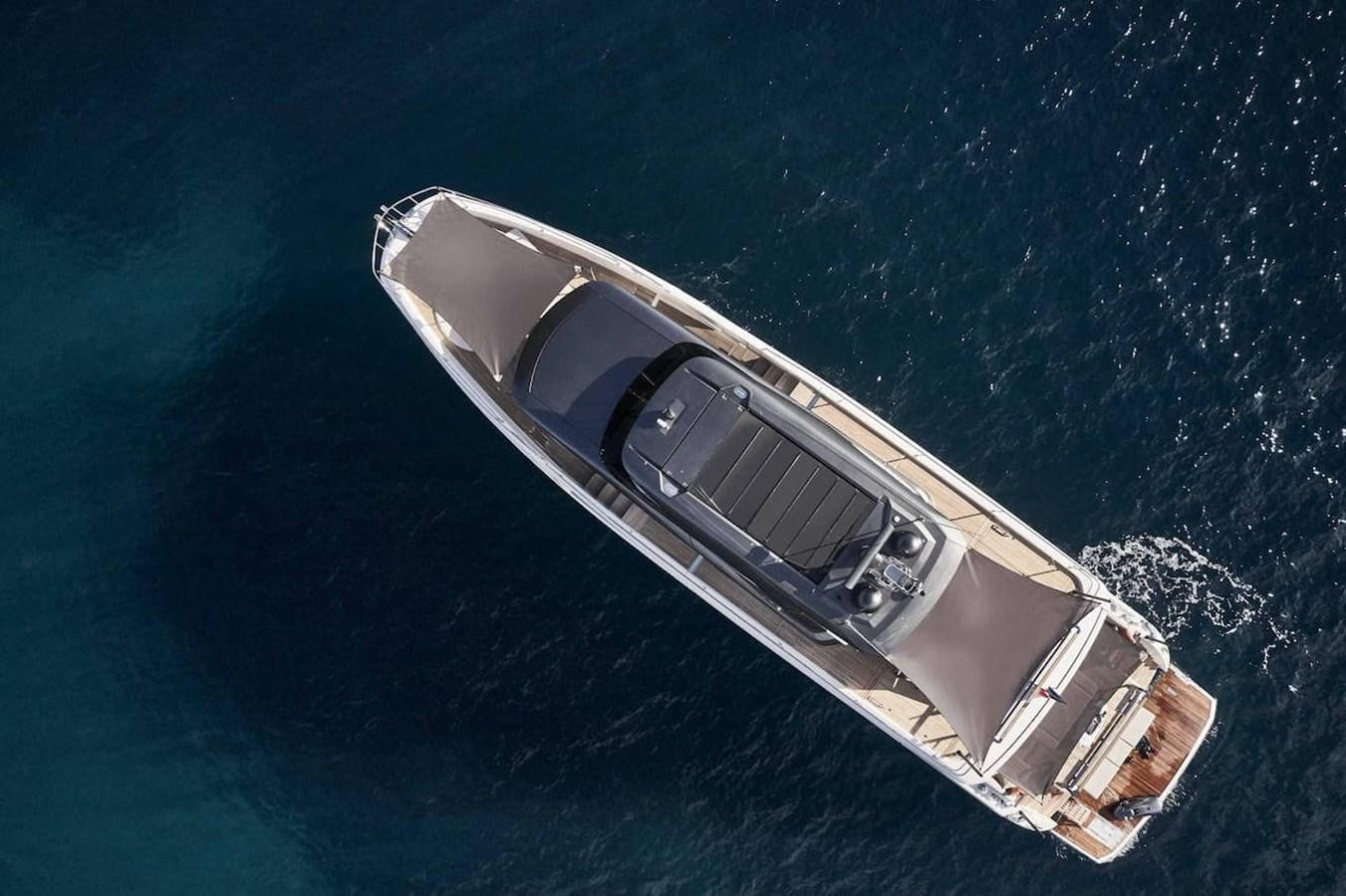 a satellite in space aboard ROCKSTAR Yacht for Sale