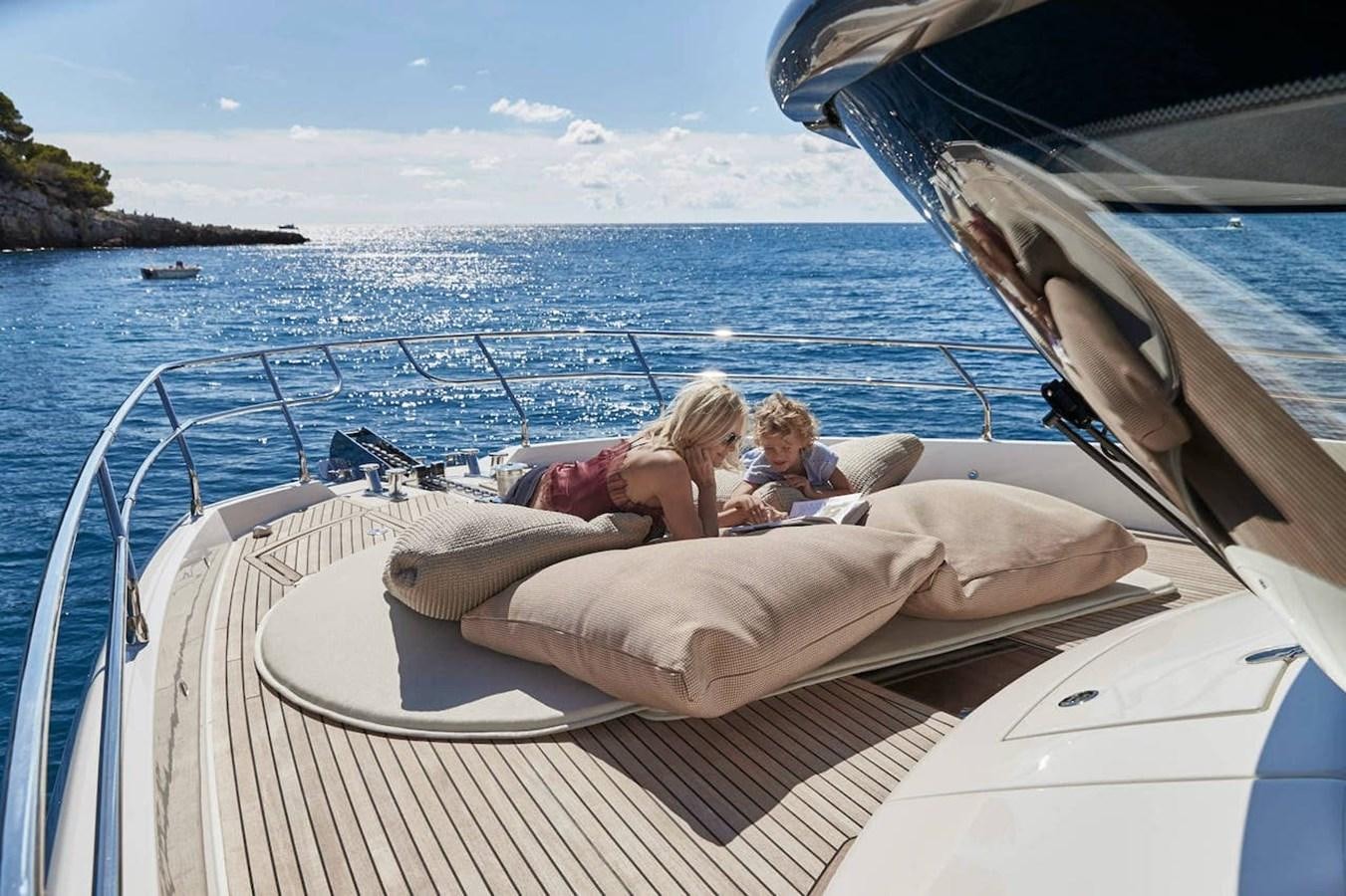 a group of people on a boat aboard ROCKSTAR Yacht for Sale