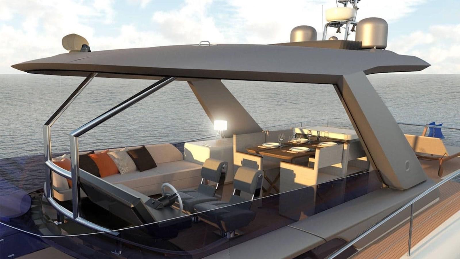 a boat on the water aboard ROCKSTAR Yacht for Sale