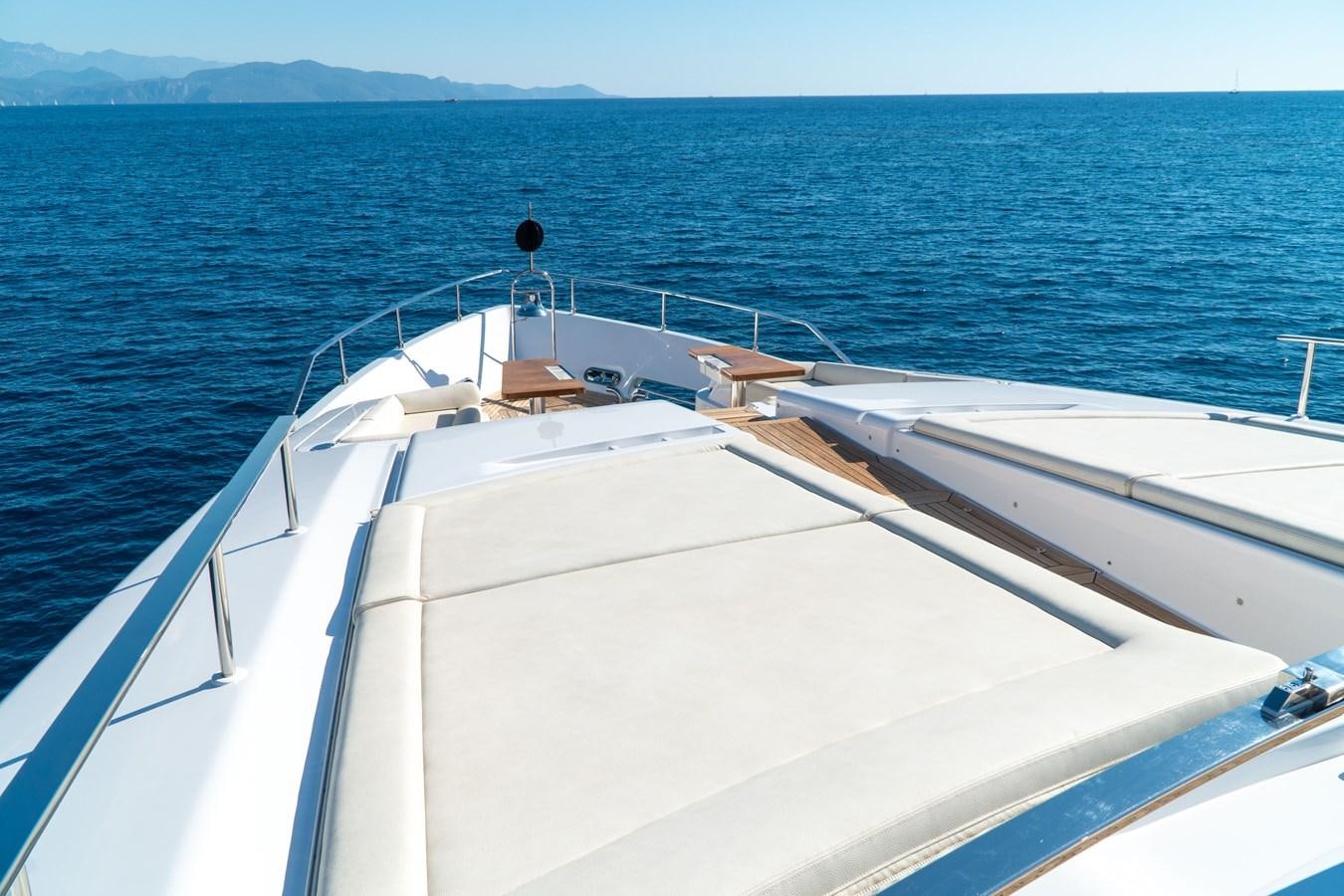 a boat on the water aboard ARES Yacht for Sale