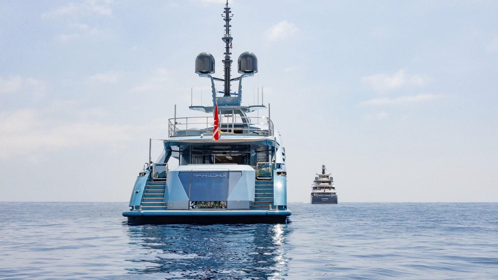 a boat in the water aboard QUEEN ALLA Yacht for Sale