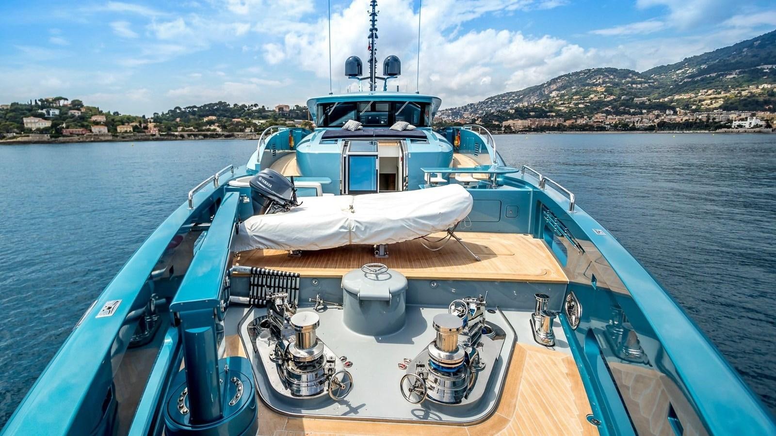 a boat on the water aboard QUEEN ALLA Yacht for Sale