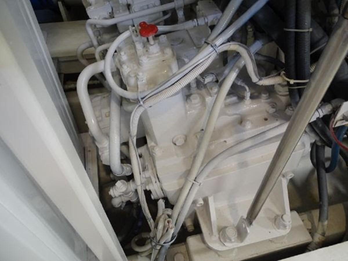 close-up of a white machine aboard DESTINI IV Yacht for Sale