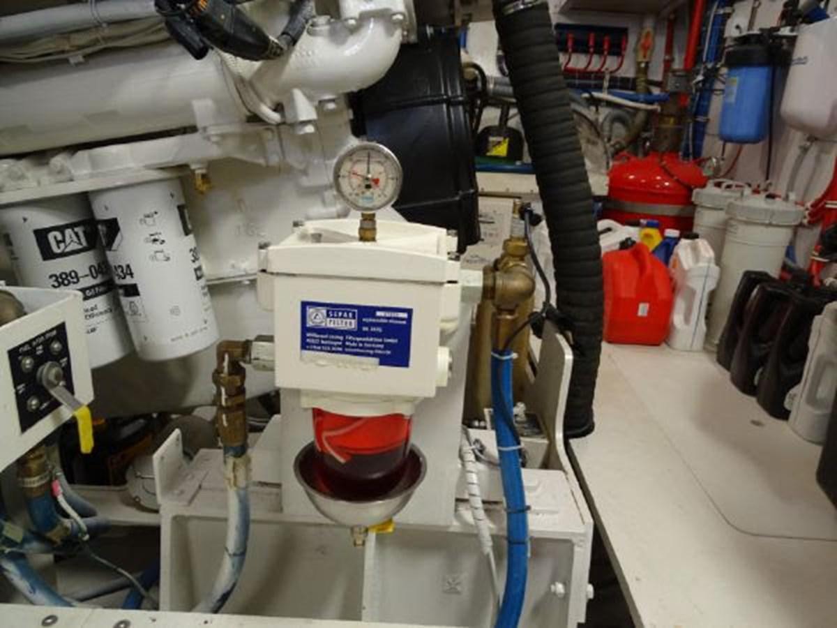 a machine in a factory aboard DESTINI IV Yacht for Sale