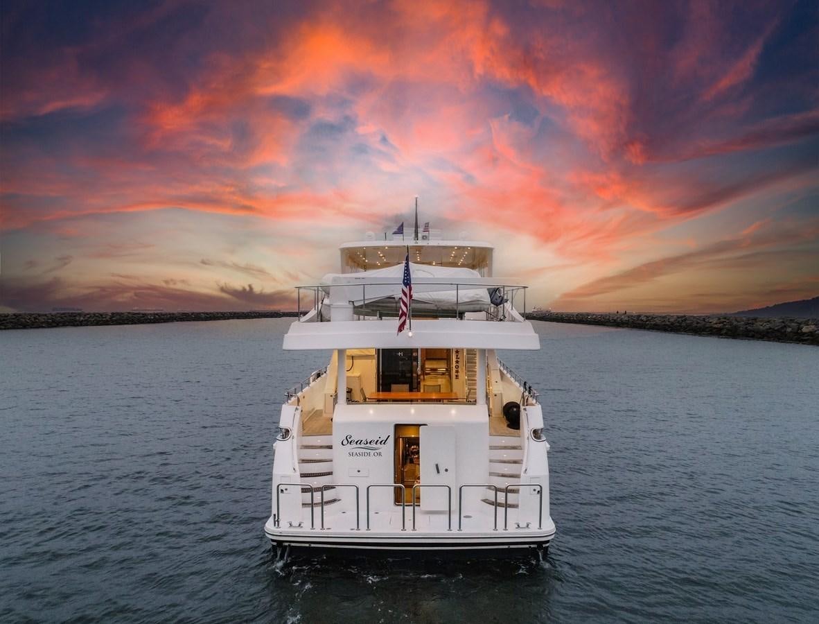 a boat in the water aboard SEASEID Yacht for Sale