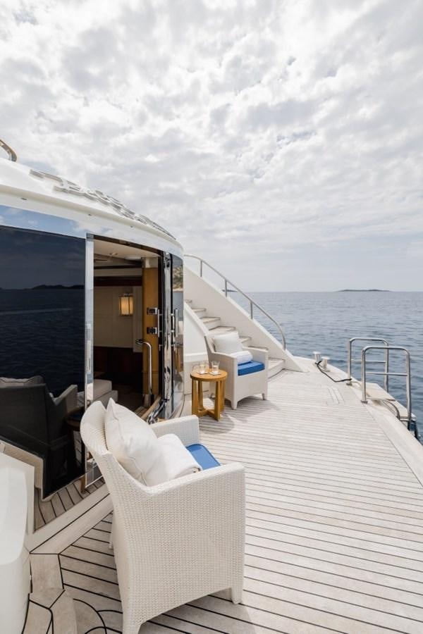 a boat on the water aboard BELLE ANNA Yacht for Sale