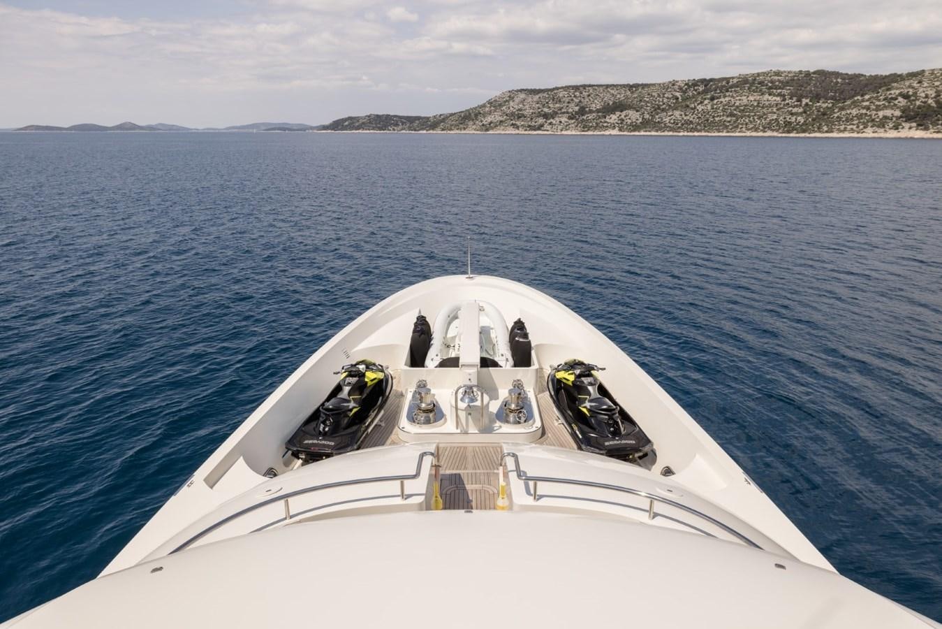 a boat on the water aboard BELLE ANNA Yacht for Sale