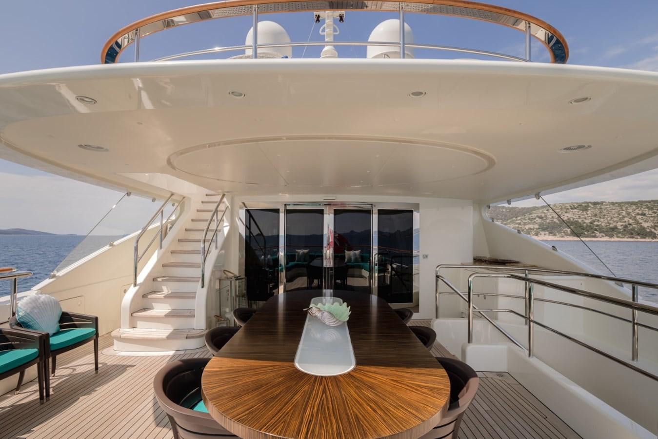 a boat on the water aboard BELLE ANNA Yacht for Sale