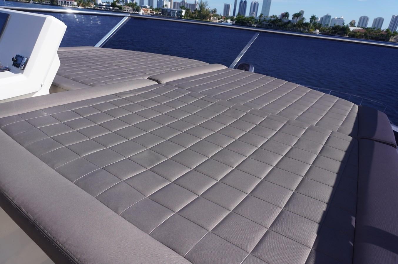 a solar panel on a roof aboard 2017 PRESTIGE 680  Yacht for Sale