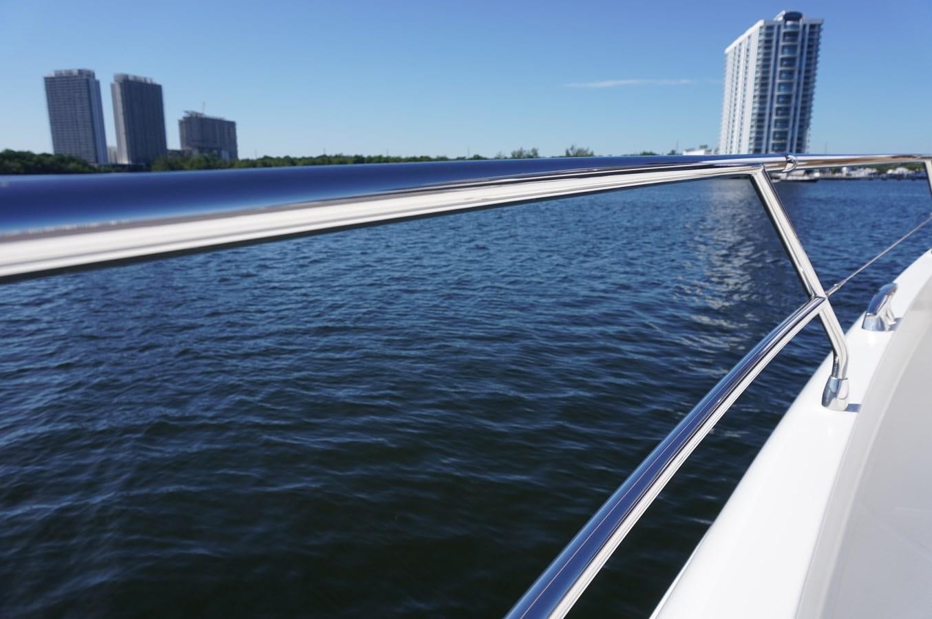 a boat on the water aboard 2017 PRESTIGE 680  Yacht for Sale