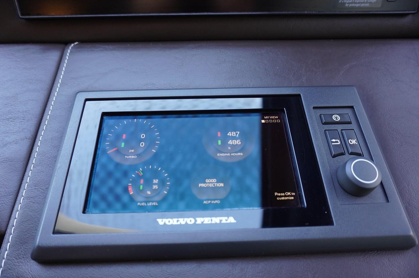 a rectangular electronic device aboard 2017 PRESTIGE 680  Yacht for Sale