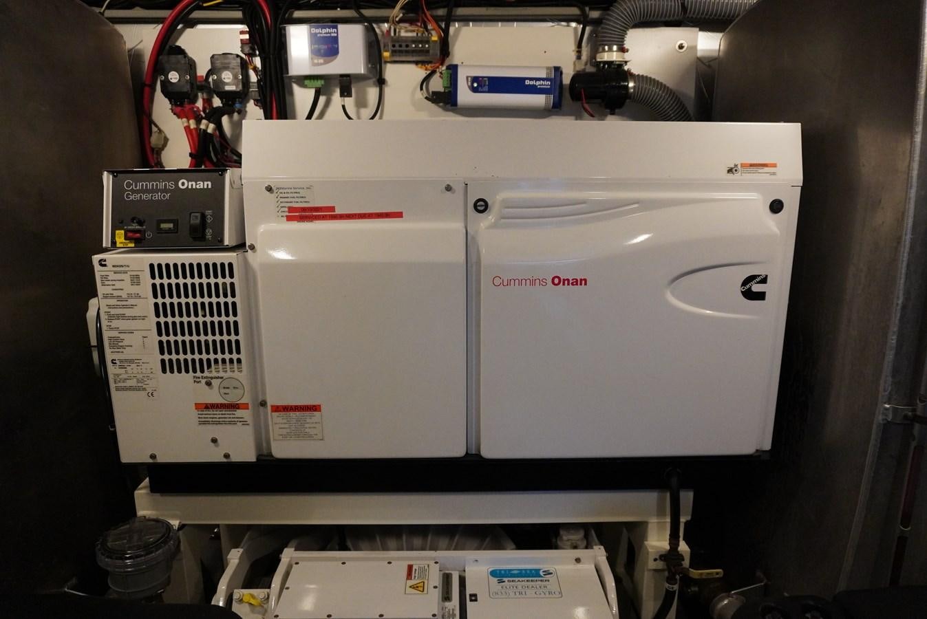 a machine with a piece of equipment aboard 2017 PRESTIGE 680  Yacht for Sale