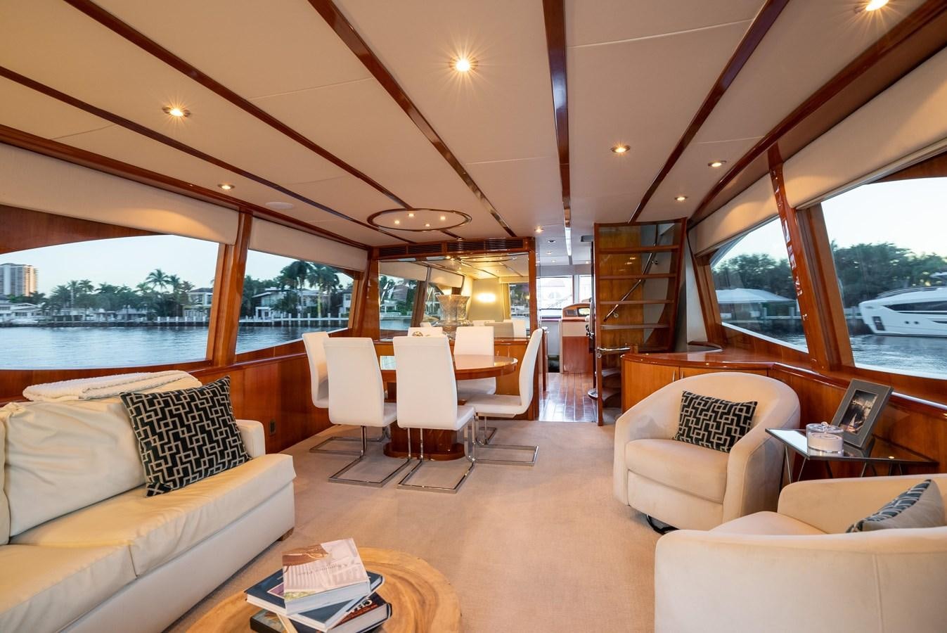 inside of a boat aboard COMPROMISE Yacht for Sale