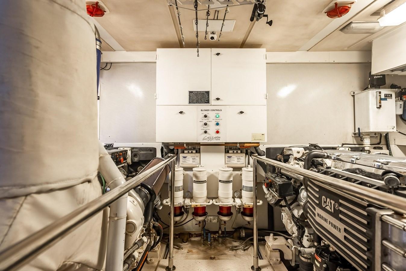 a room with machinery aboard COMPROMISE Yacht for Sale