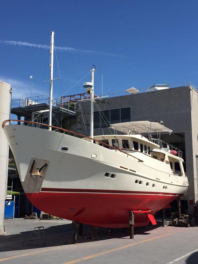 a large white boat aboard ORION  Yacht for Sale