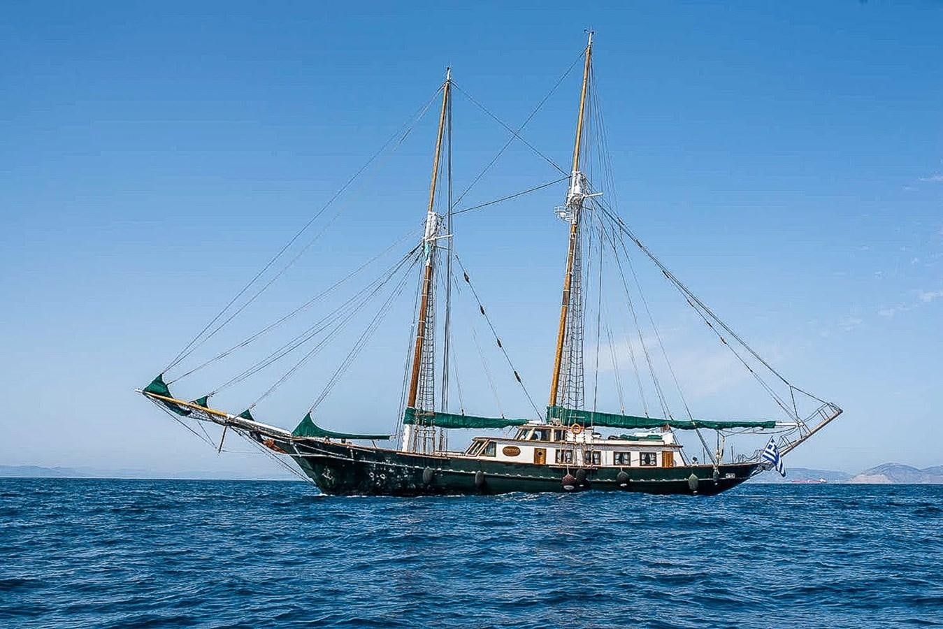 a boat in the water aboard ARKTOS Yacht for Sale