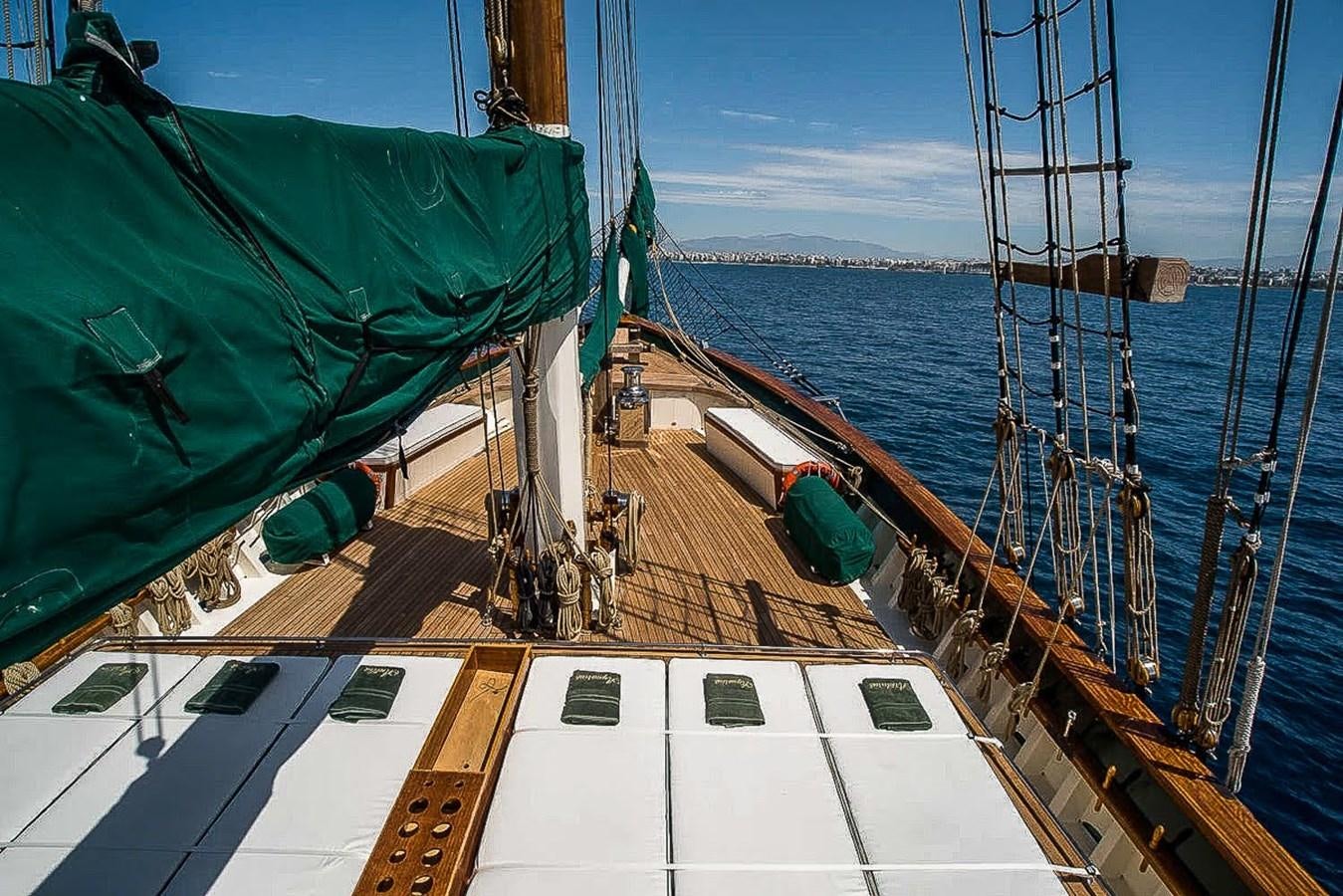 a boat on the water aboard ARKTOS Yacht for Sale