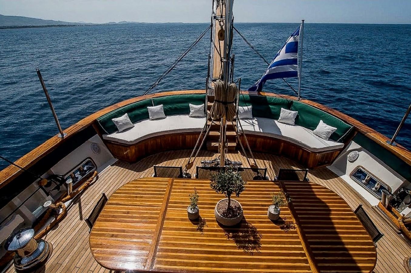 a boat on the water aboard ARKTOS Yacht for Sale