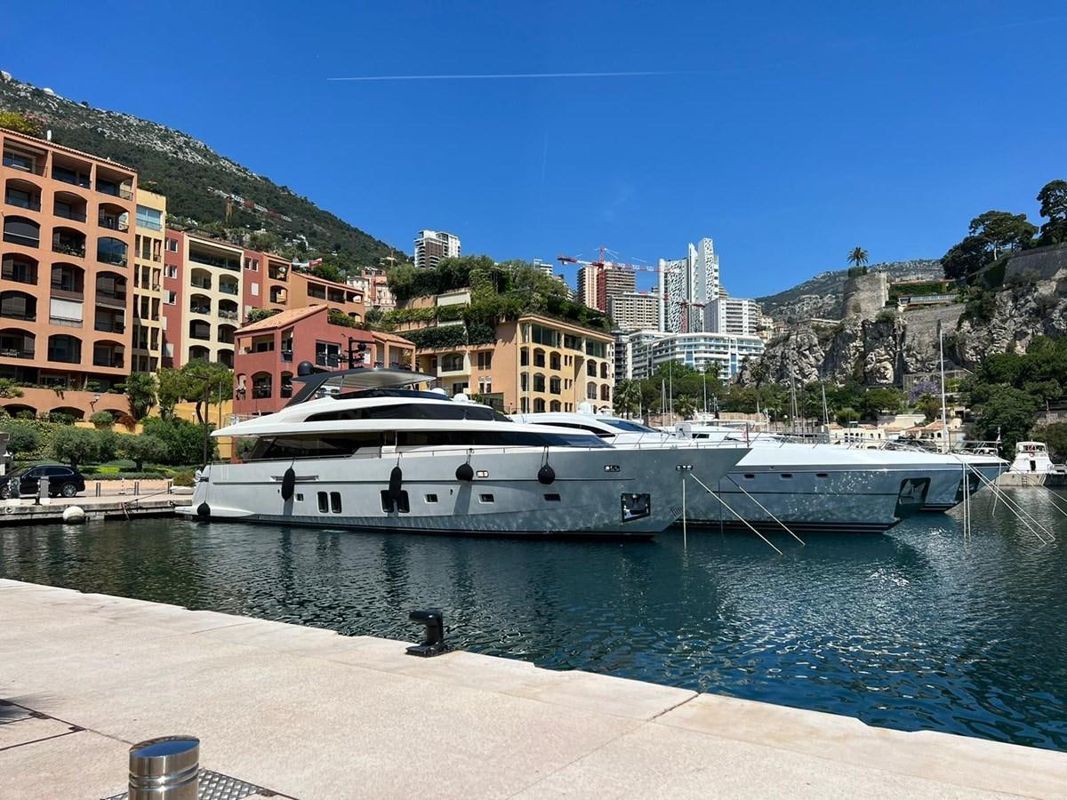 a boat in the water aboard MUMA Yacht for Sale