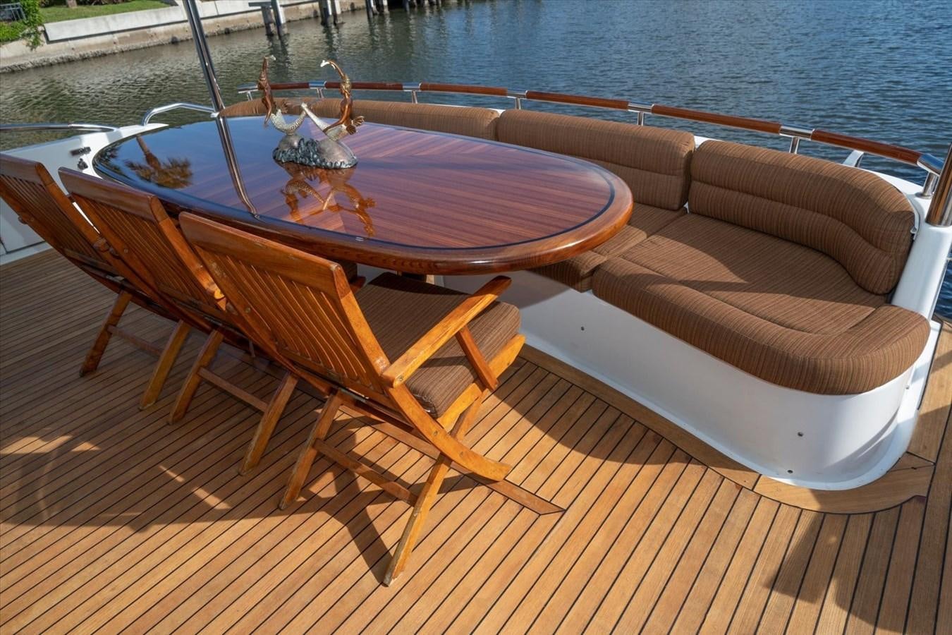 a boat on a dock aboard GOLDEN LADY Yacht for Sale