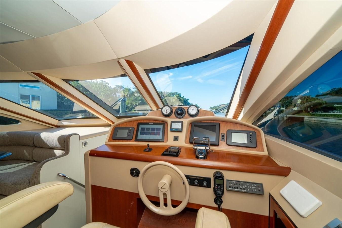 inside of a car aboard GOLDEN LADY Yacht for Sale