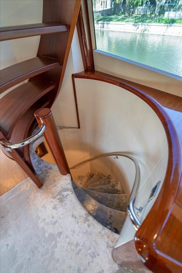 a chair with a broken seat aboard GOLDEN LADY Yacht for Sale