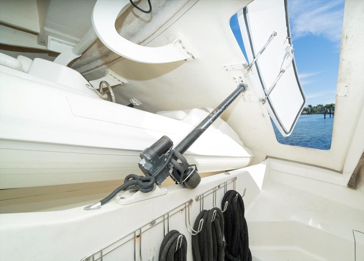 a boat with a gun on the deck aboard GOLDEN LADY Yacht for Sale
