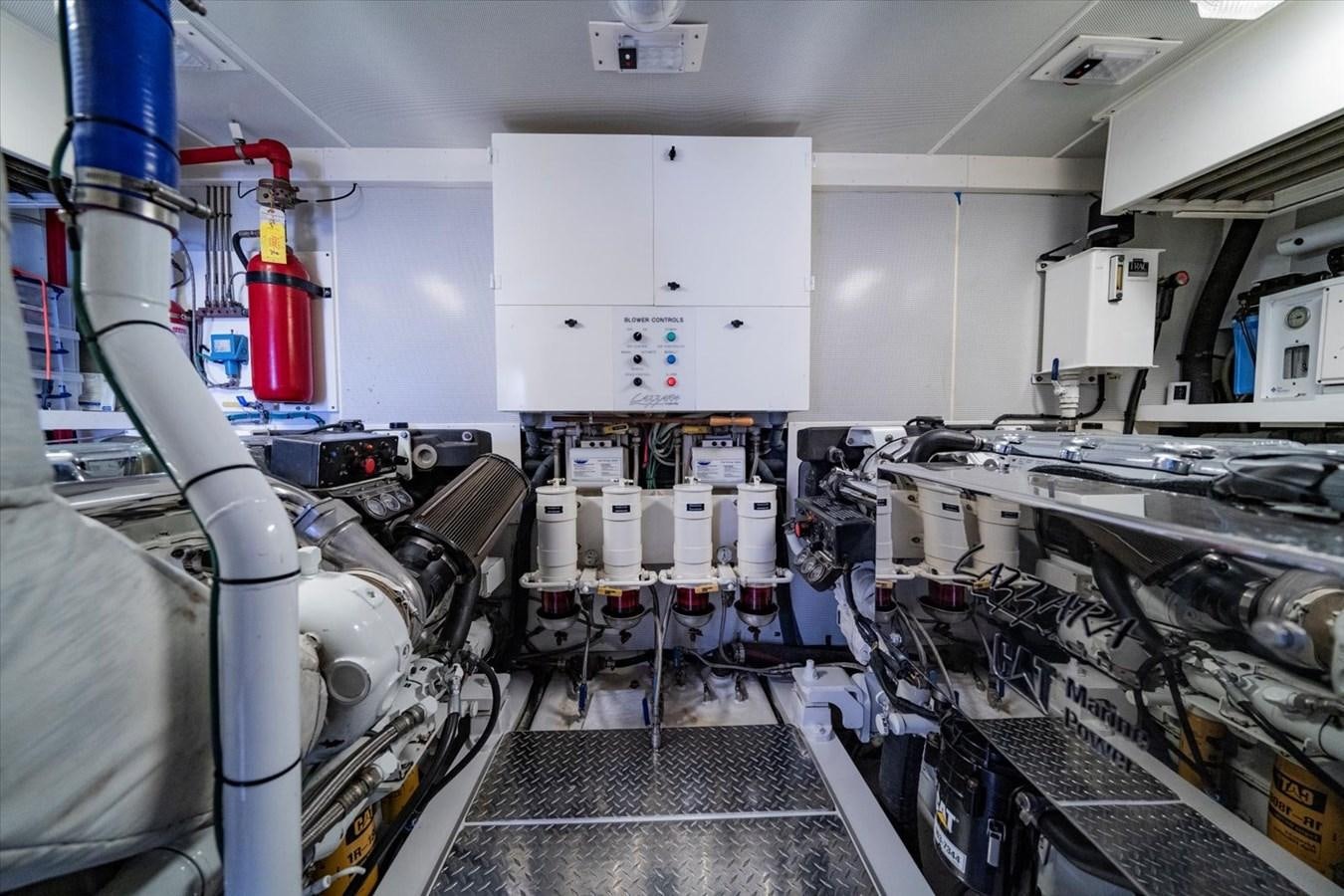 a room with machinery and equipment aboard GOLDEN LADY Yacht for Sale