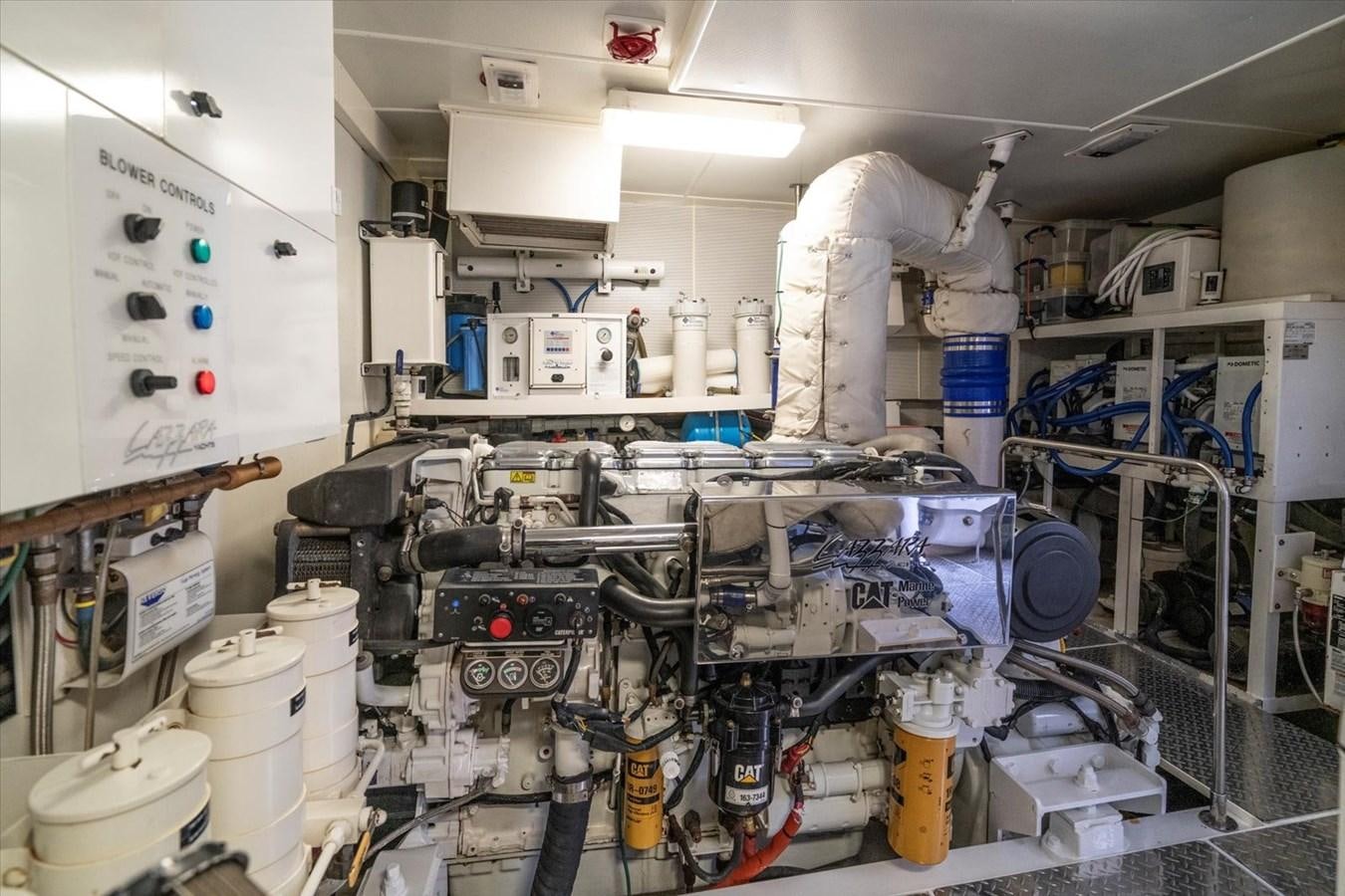 a room with machinery and equipment aboard GOLDEN LADY Yacht for Sale