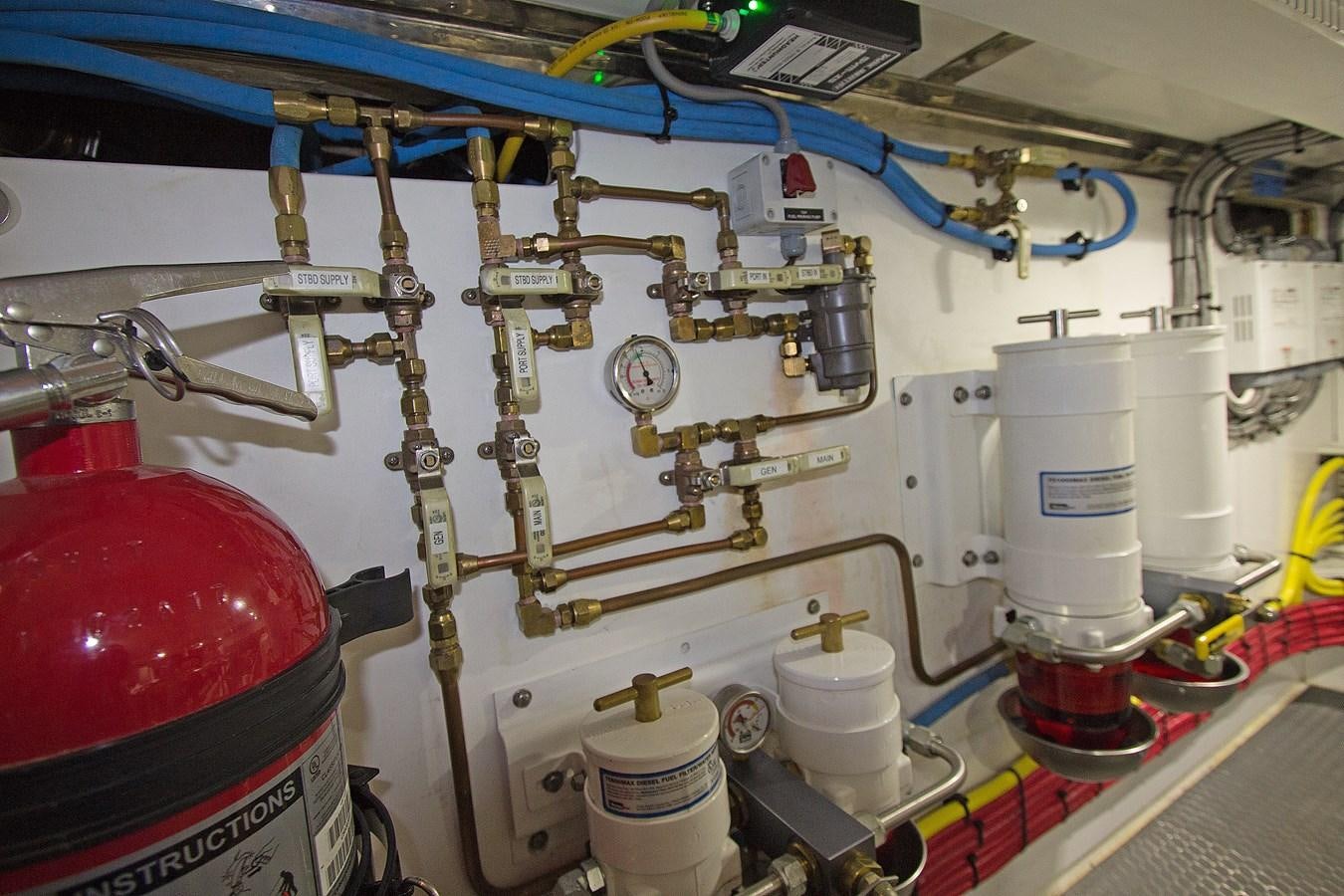 a machine with a large piece of equipment on it aboard EAGLES NEST Yacht for Sale