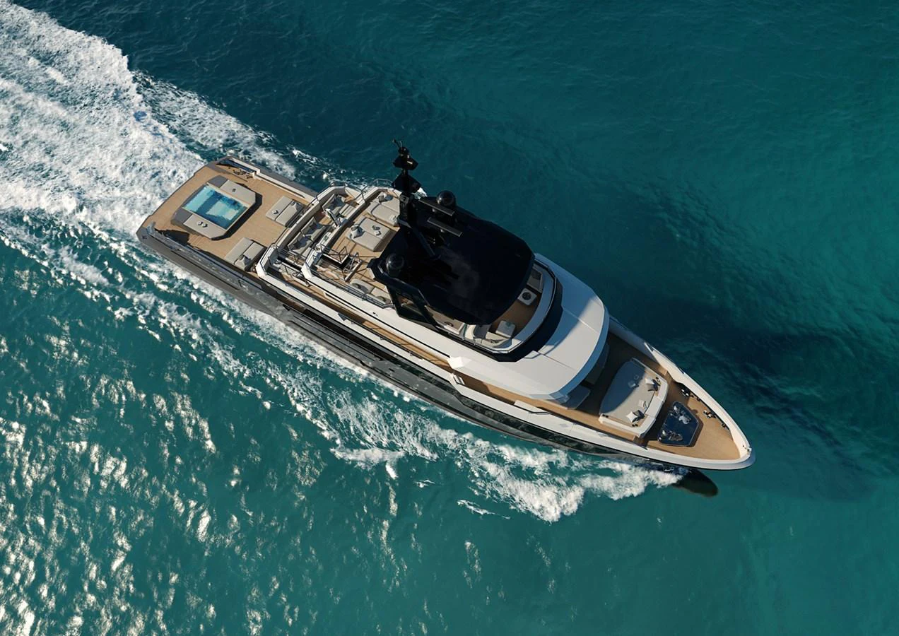 a boat on the water aboard COLUMBUS CROSSOVER 42/01 Yacht for Sale