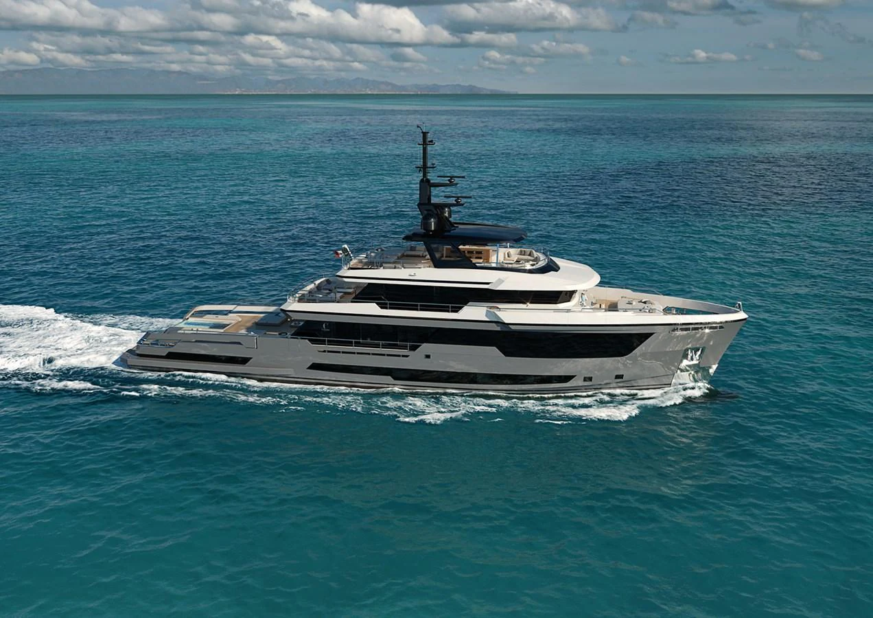 a boat on the water aboard COLUMBUS CROSSOVER 42/01 Yacht for Sale
